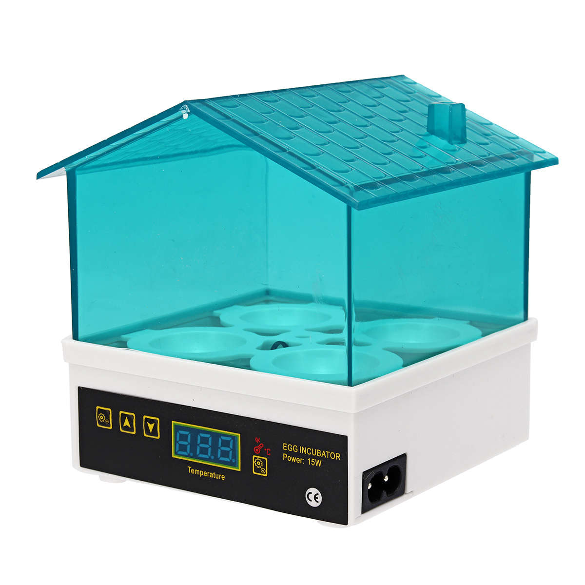 Unique Automatic 4 Egg Turning Incubator Chicken Hatcher Temperature Control Egg