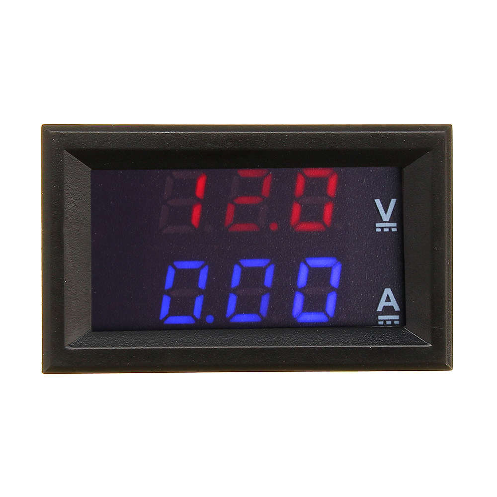 Mini Digital Voltmeter Ammeter DC 100V 10A Panel Amp Volt Voltage Current