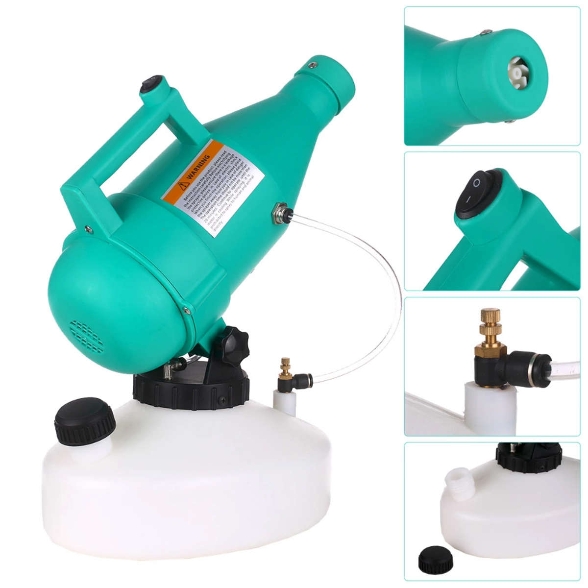 220V/110V 4.5L Cold Mist Ultra-Low Capacity Fogger Disinfectant Sprayer