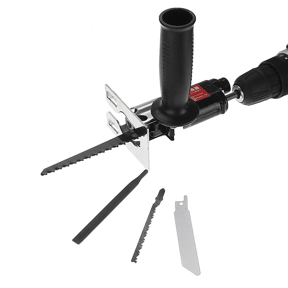 Drillpro Multifunction Reciprocating Saw Attachment Change Electric Drill Into Reciprocating Saw