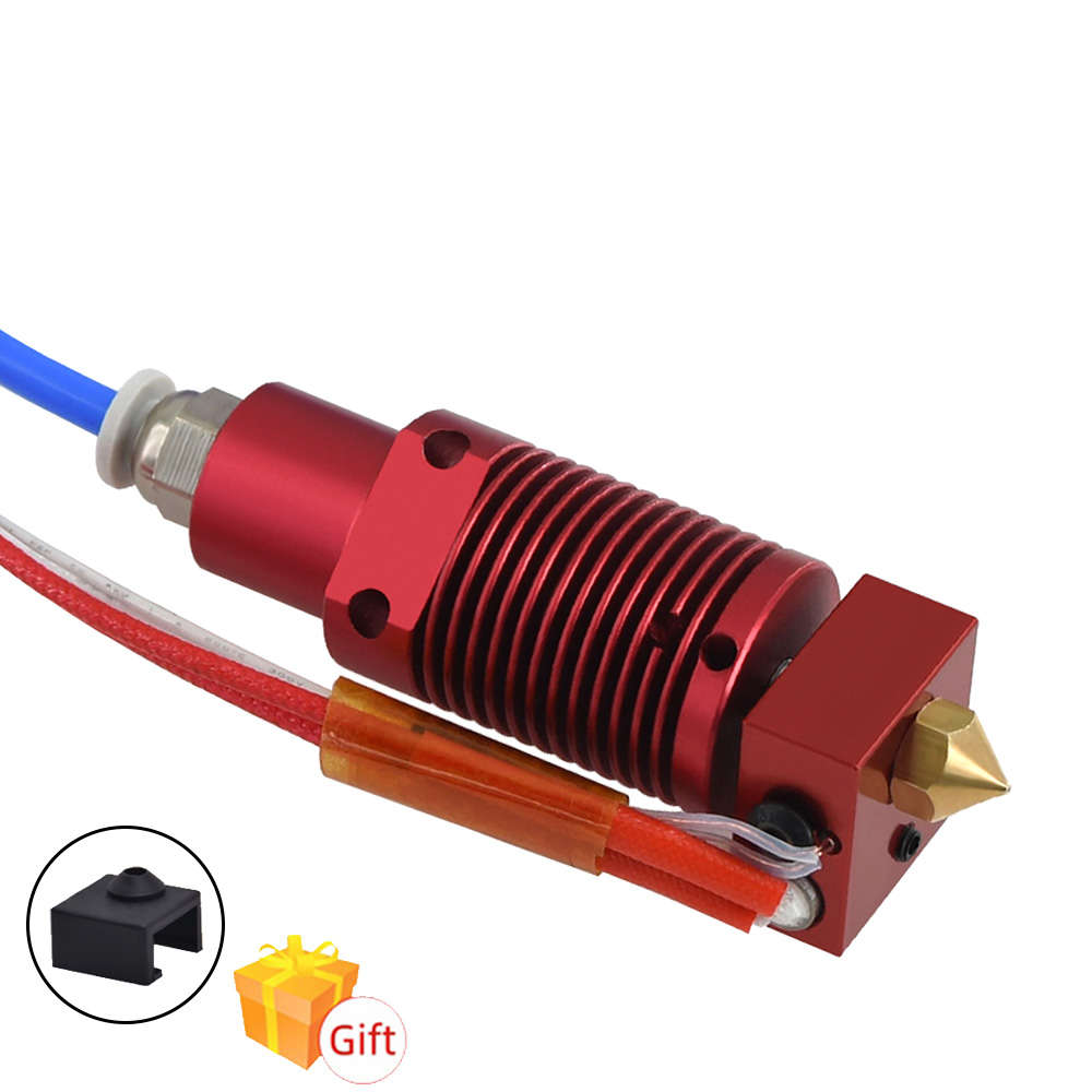 Creativity  1.75mm Hotend kit Aluminum Heat Block with Heater Thermistor for CR10S pro 3D Printer wi