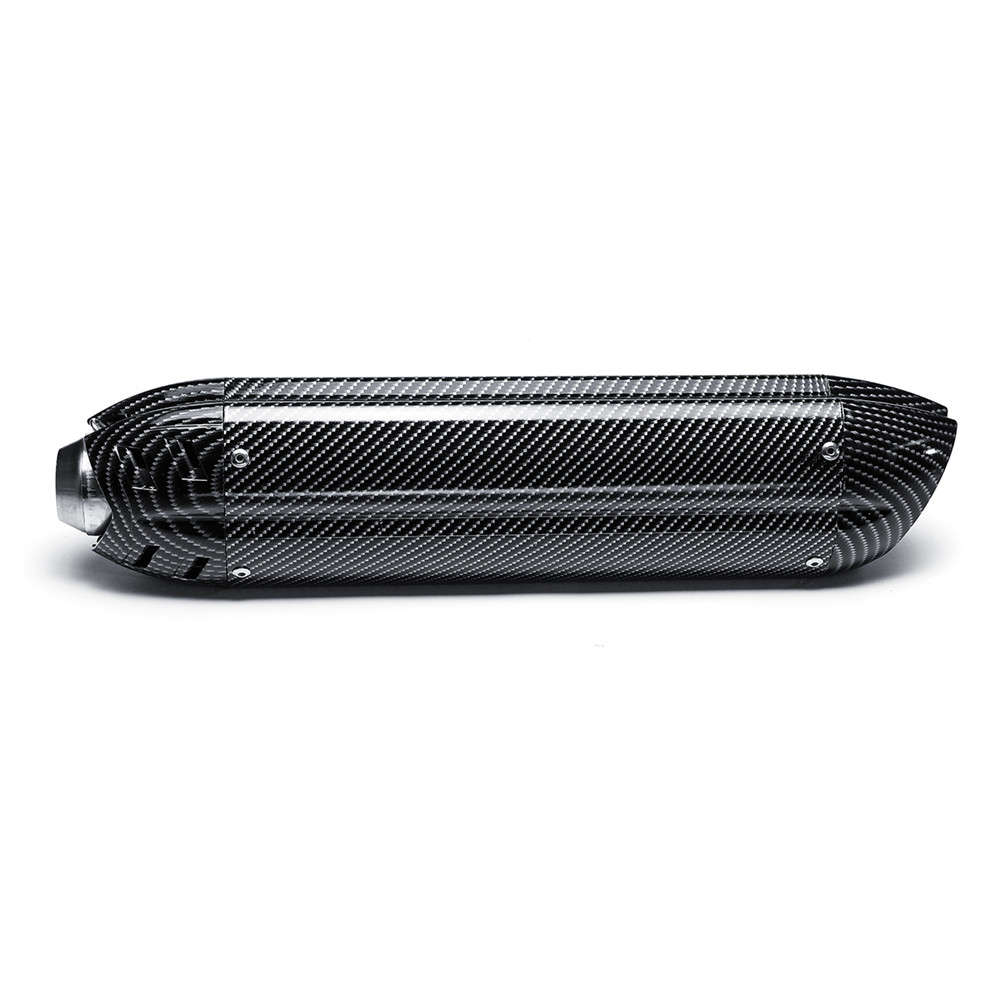 38-51mm 470mm Universal Aluminium Alloy Motorcycle Exhaust Muffler