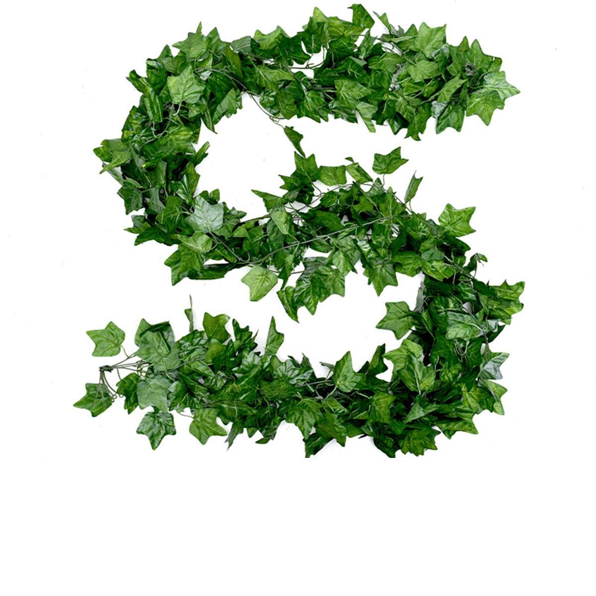 Artificial Ivy Green Leaf Garland Plants Vine Artificial Foliage Flowers for Ho