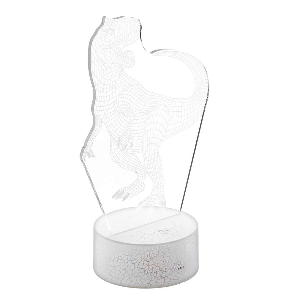 New 3D Illusion Night Light Touch Remote Control Home Decor Table Desk Sleeping