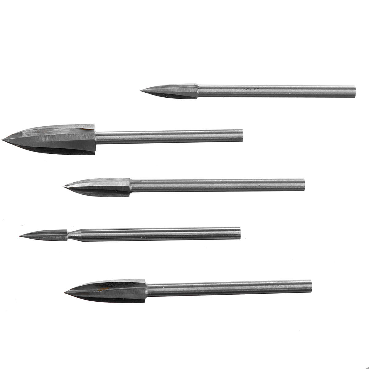 5pcs Wood Carving Engraving Drill Bit Milling Cutter Woodworking Tool