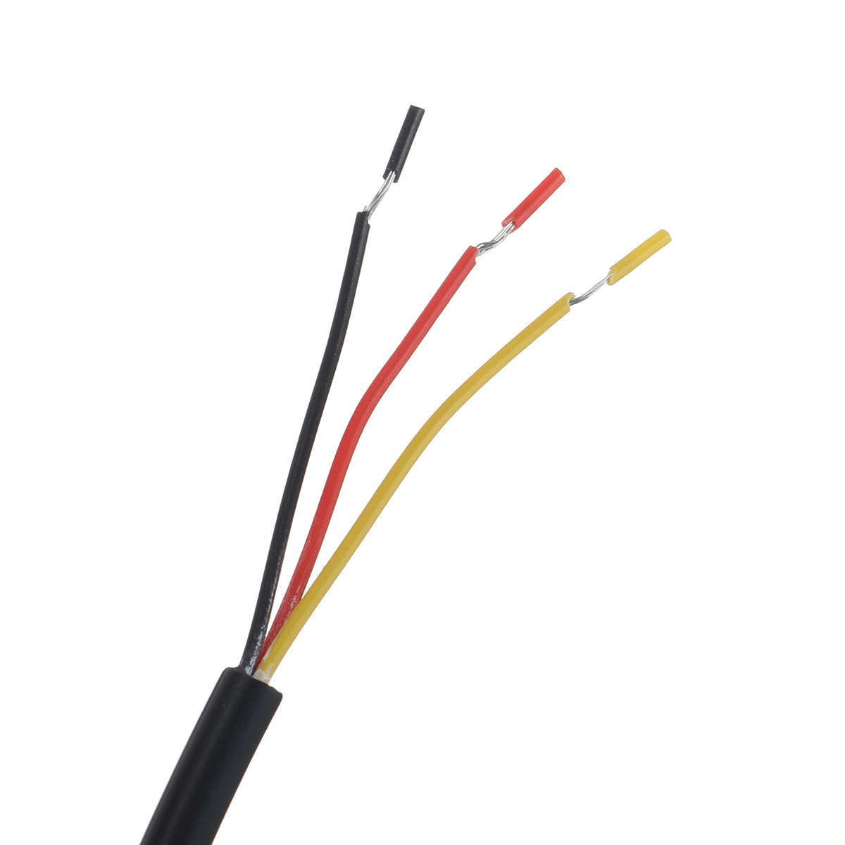 1/2 Meters Waterproof Temperature Probe -55 ~+125  DS18B20 Temperature Sensor (Cable Length 2M)