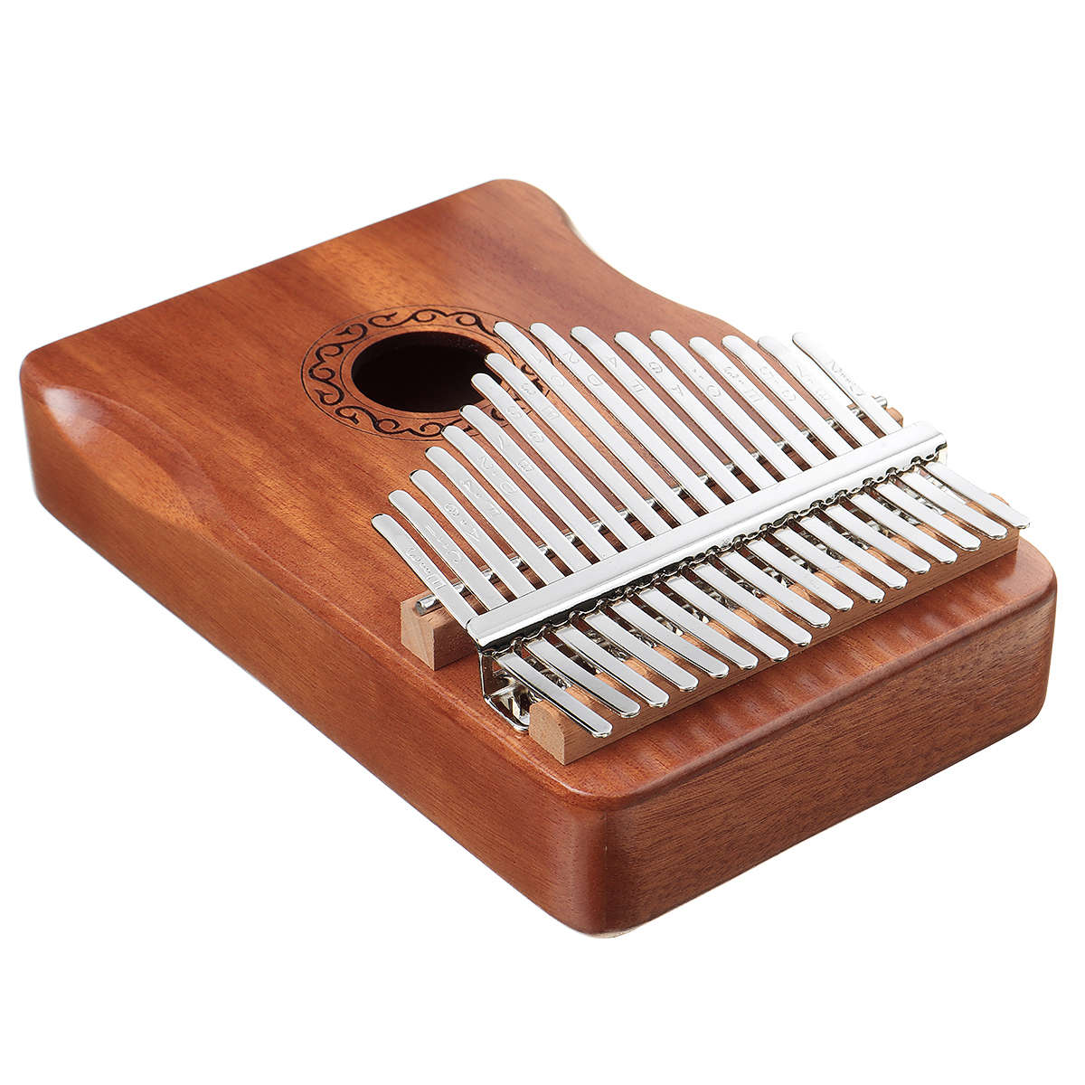 17 Key Kalimba Thum Finger Piano Beginner Practical Wood Muscial Instrument Set