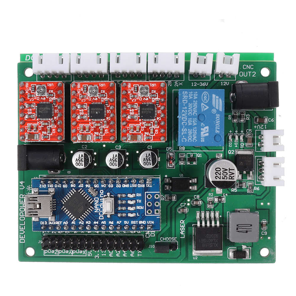 Original 3018 CNC Router 3 Axis Control Board GRBL USB Stepper Motor Driver  DIY Laser Engraver Mill