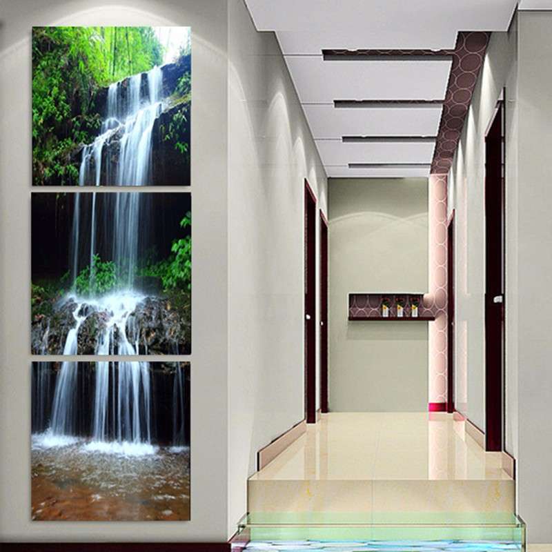 3PCS HD Canvas Print Home Decor Wall Art Painting Picture-Landscape Unframe