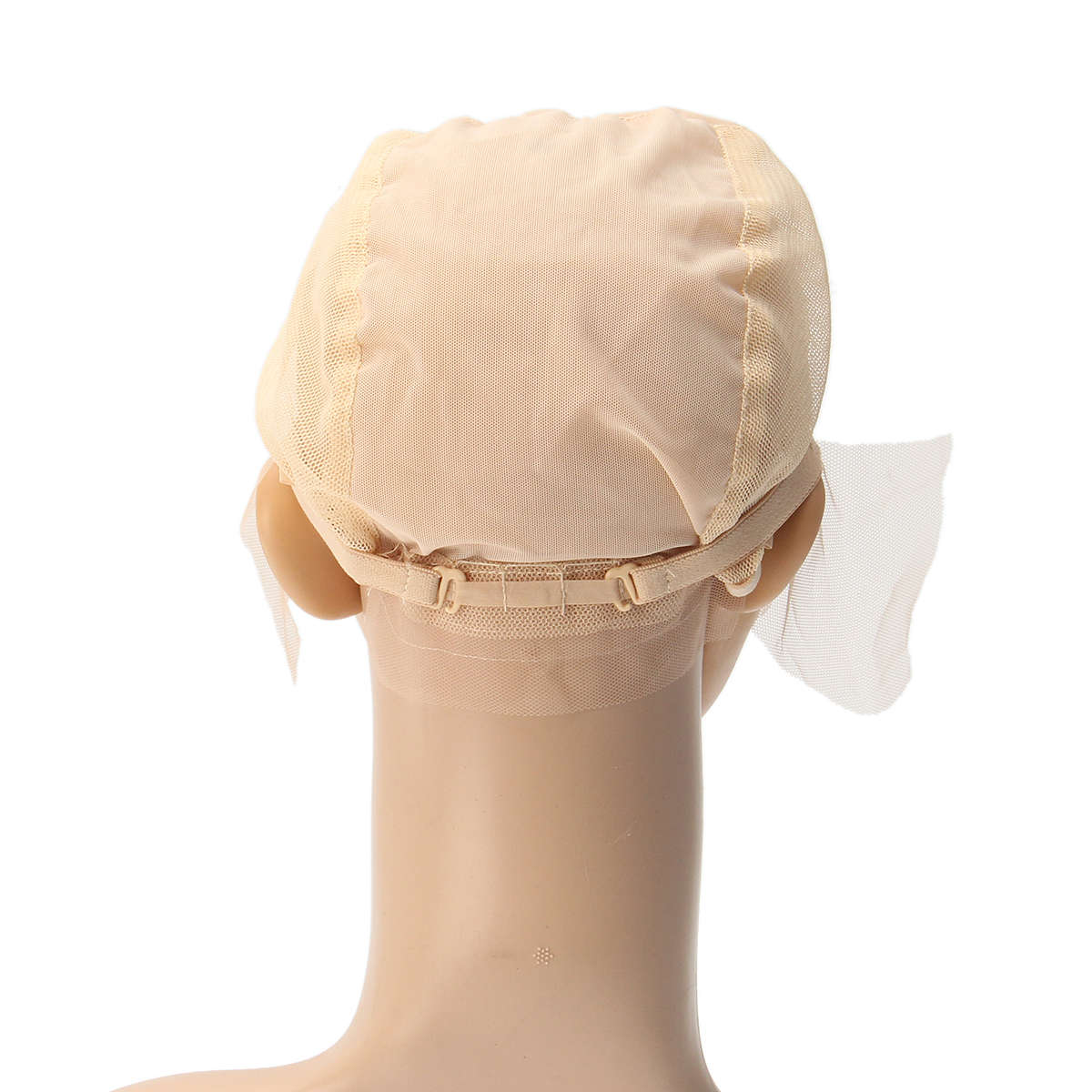 Wig Cap For Wig Making Weave Cap Elastic Hair Net Mesh Adjustable Straps