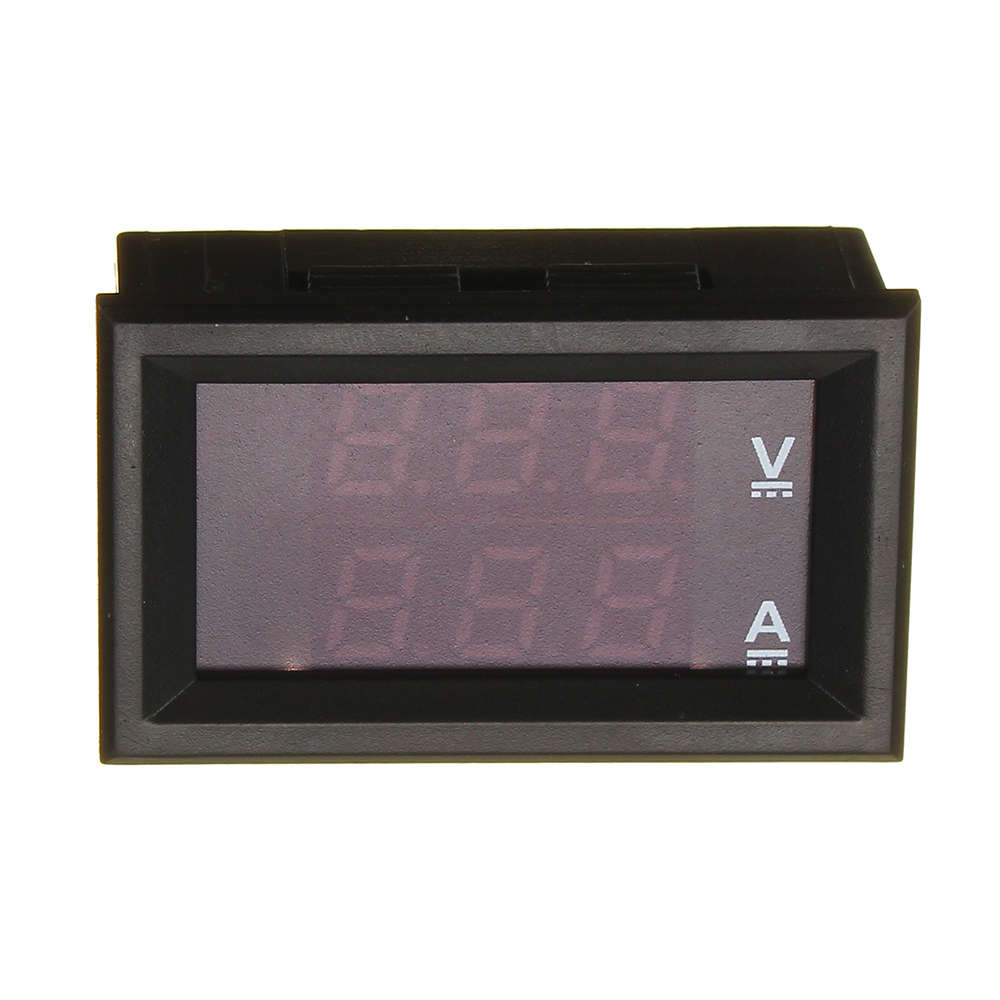 Mini Digital Voltmeter Ammeter DC 100V 10A Panel Amp Volt Voltage Current