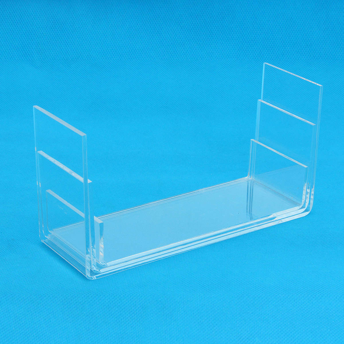 3-Tier Clear Acrylic Shoe Display Stand Jewelry Cosmetics Rack