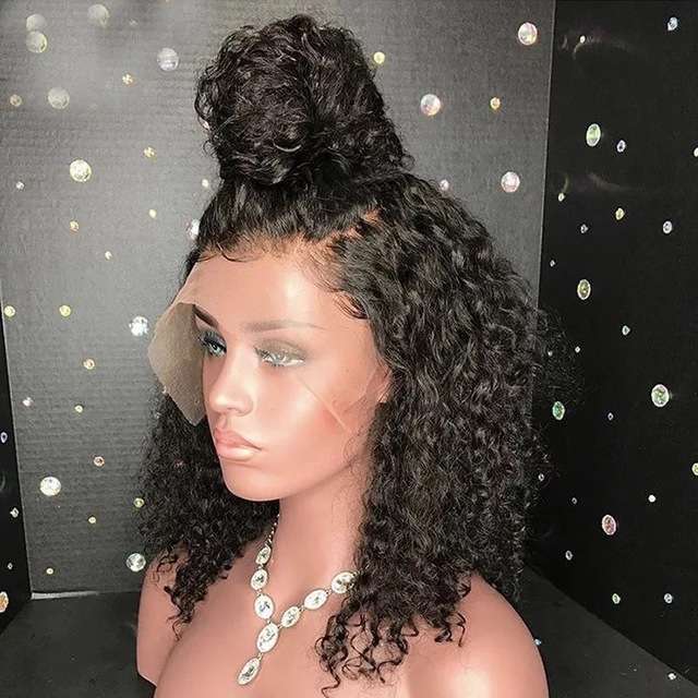 African Fashion In Black Small Wigs