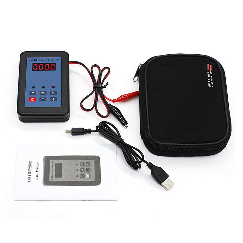 Portable 4-20mA Signal Generator 0-20mA 0-110mV Calibrator LB78 High Precision mA mV Signal Current