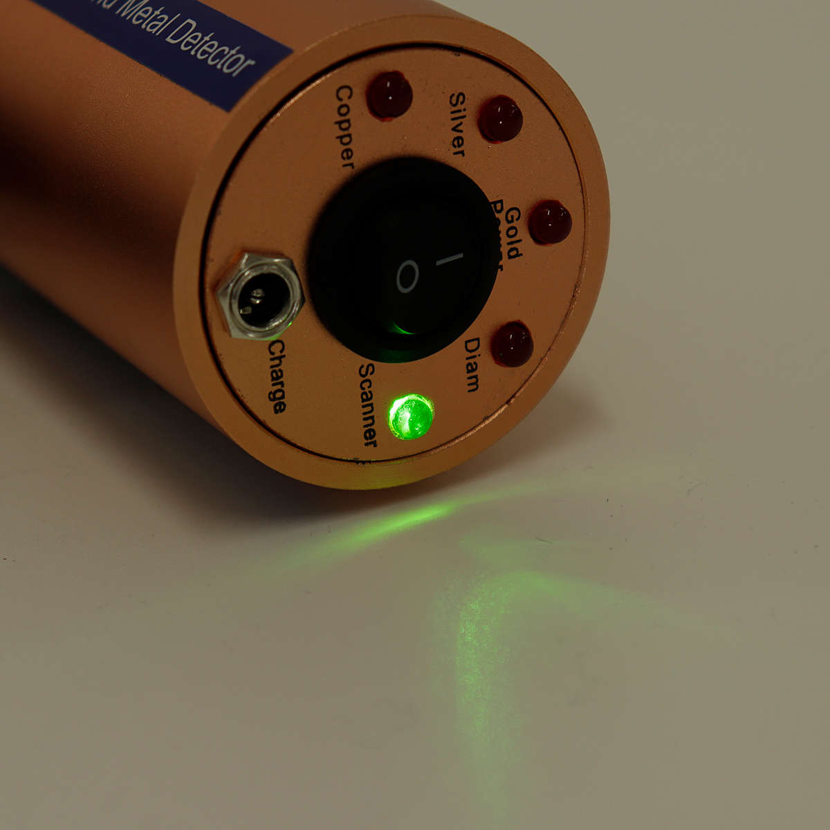 AKS 3D Metal Detector Detective 1200m Long Range Gold Treasure Digger Scanner