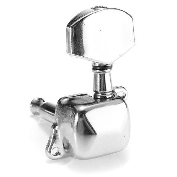 6Pcs Guitar String Tuning Pegs Semi-closed Tuner Heads for Acoustic Guitar