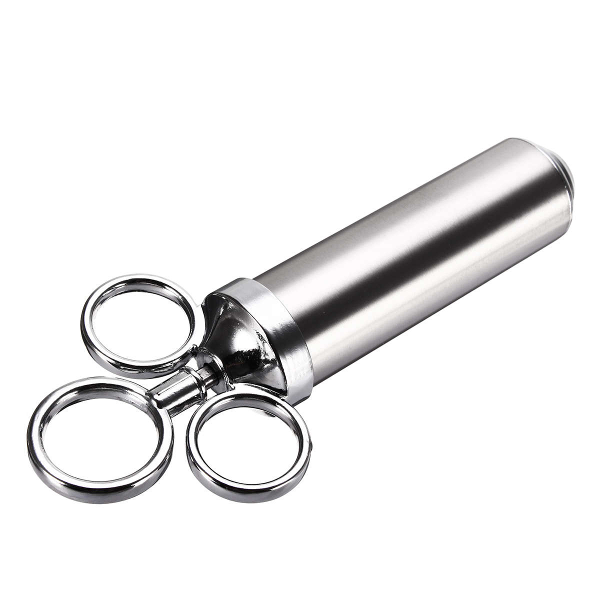 Stainless Steel Marinade Meat Flavor Injector 3 Needle Seasoning Turkey Food 2oz