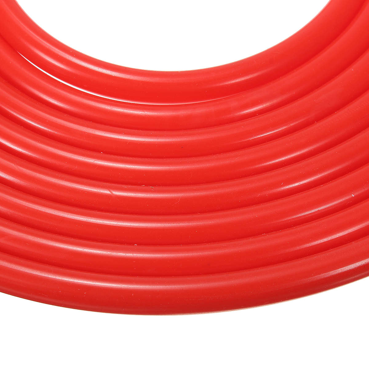 4mm 5 Meter Silicone Vacuum Hose Tube Tubing Line Pipe 16.4 Feet Red
