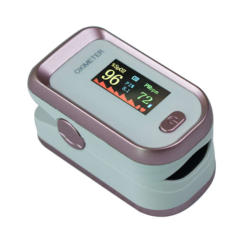 Finger Clip Pulse Oximeter Blood Oxygen Monitor OLED Portable SpO2 PR PI Pulse
