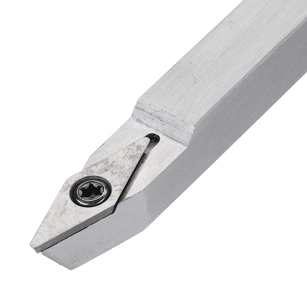 Lathe Wood Turning Tool Carbide Insert Cutter Tools Square Shank with Wood Handle Woodwork (Model D)