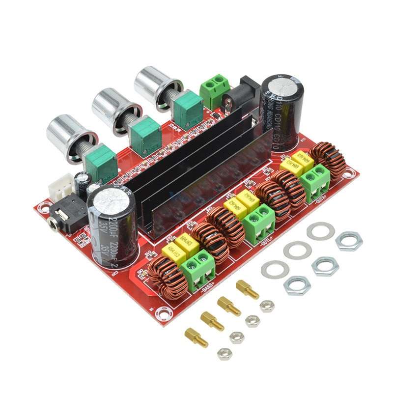 XH-M139 TPA3116D2 2x 80W +100W 2.1 Channel Digital Subwoofer Power Amplifier Board TPA3116*2 3 Ch...