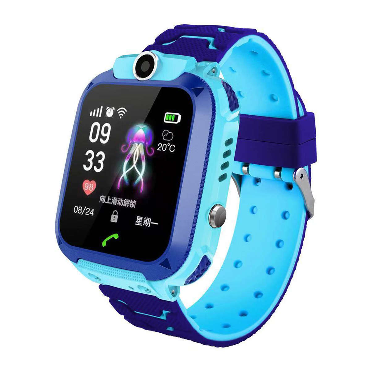 Waterproof Kid Smart Watch Children Anti-lost Safe GPS Location Tracker SOS Call