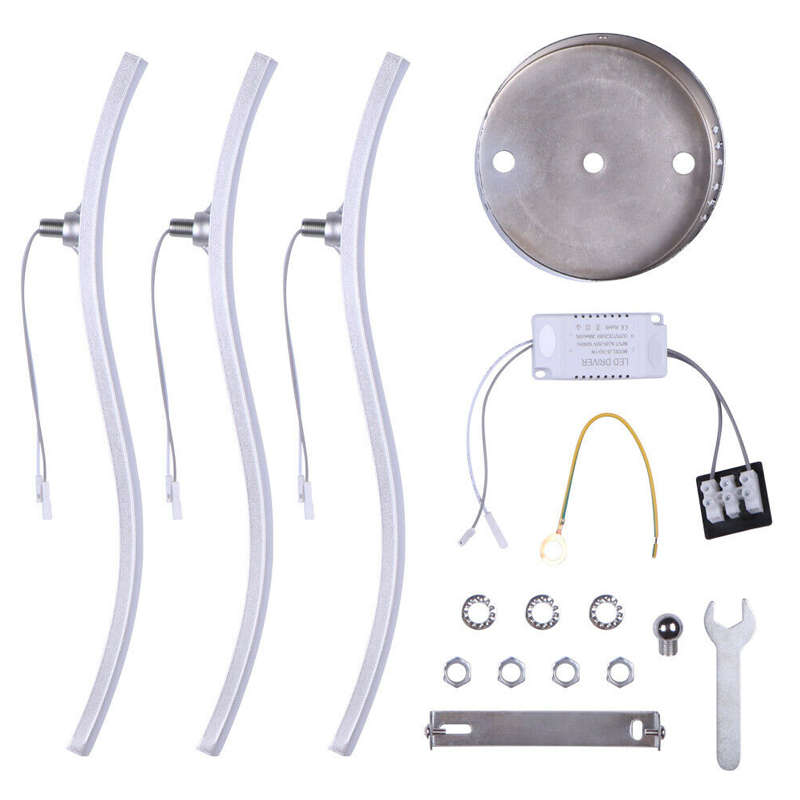 85-265V Modern Acrylic LED Ceiling Light Flush Mount Lamp Chandelier Living Room Bedroom