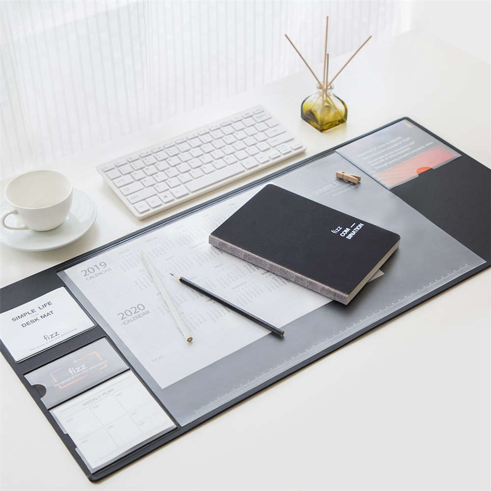 Fizz Multifunctional Office Table Mat Weekly Planner Desk File Organizer De