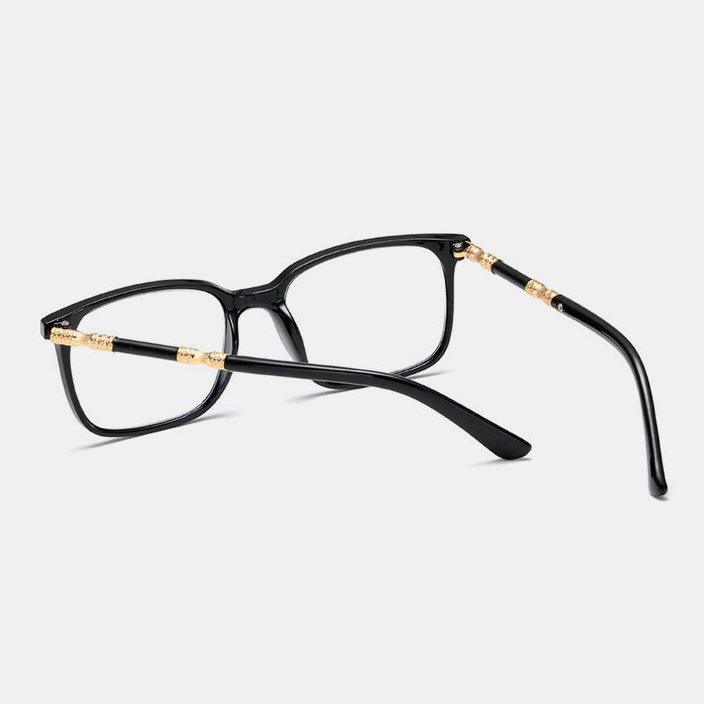 Unisex Retro Full Frame Square Frame Anti-blue Reading Glasses Presbyopia Glasses