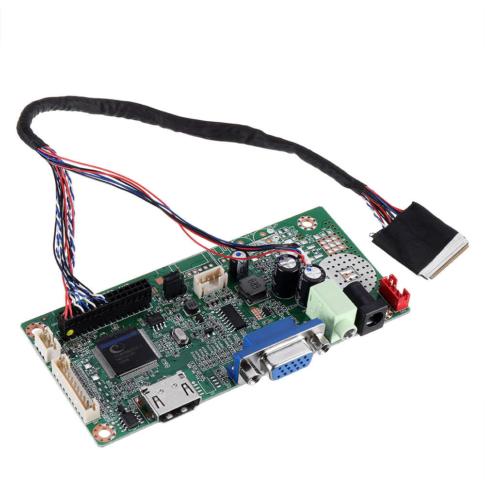 LED Driver Board Kit Single 1CH 6-bit 40P 0.5mm Pitch for 1366x768 Resolution Notebook Screen Modifi