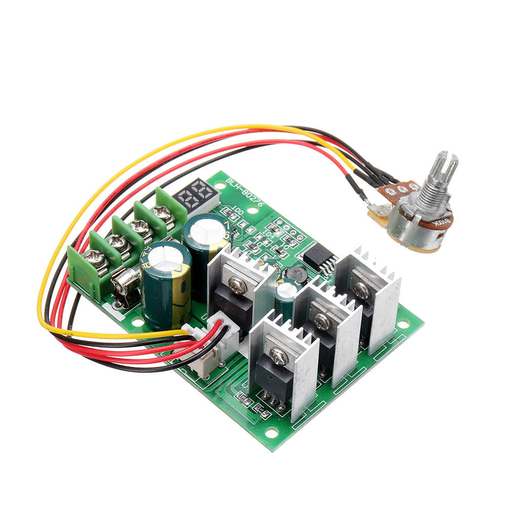 DC 6V 12V 24V 30A PWM DC Motor Speed Controller DC Motor Drive Switch Digital Tachometer