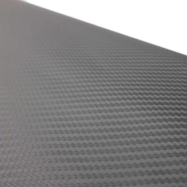 New 152x60cm 4D Carbon Fiber Vinyl Wrap Sheet Sticker Decoration Film Black for