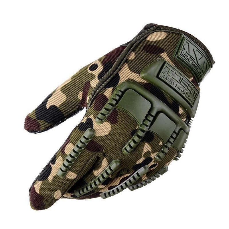 New 1Pair FREE SOLIDER Tactical Glove Riding Gloves Full Finger Slip Resistant Gloves For Cycl