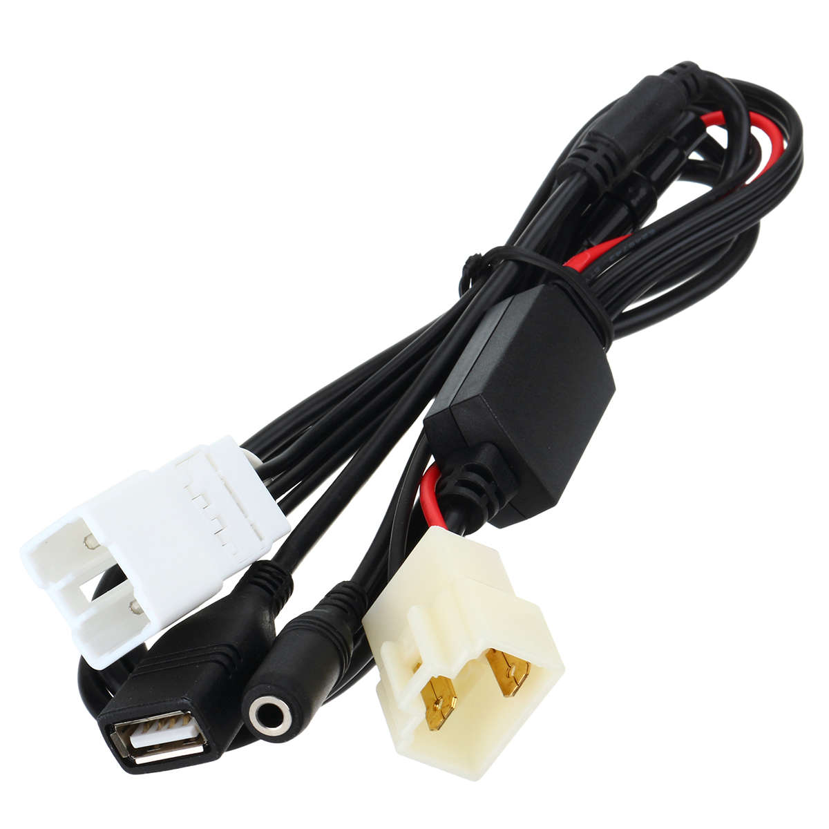 AUX Audio USB Charge Adaptor Harness for Ford Falcon Territory BA BF SX SY