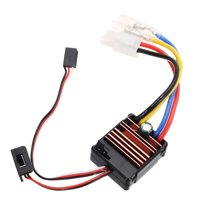 60A ESC Carbon Brushed 1/10 RC Crawler Car Part