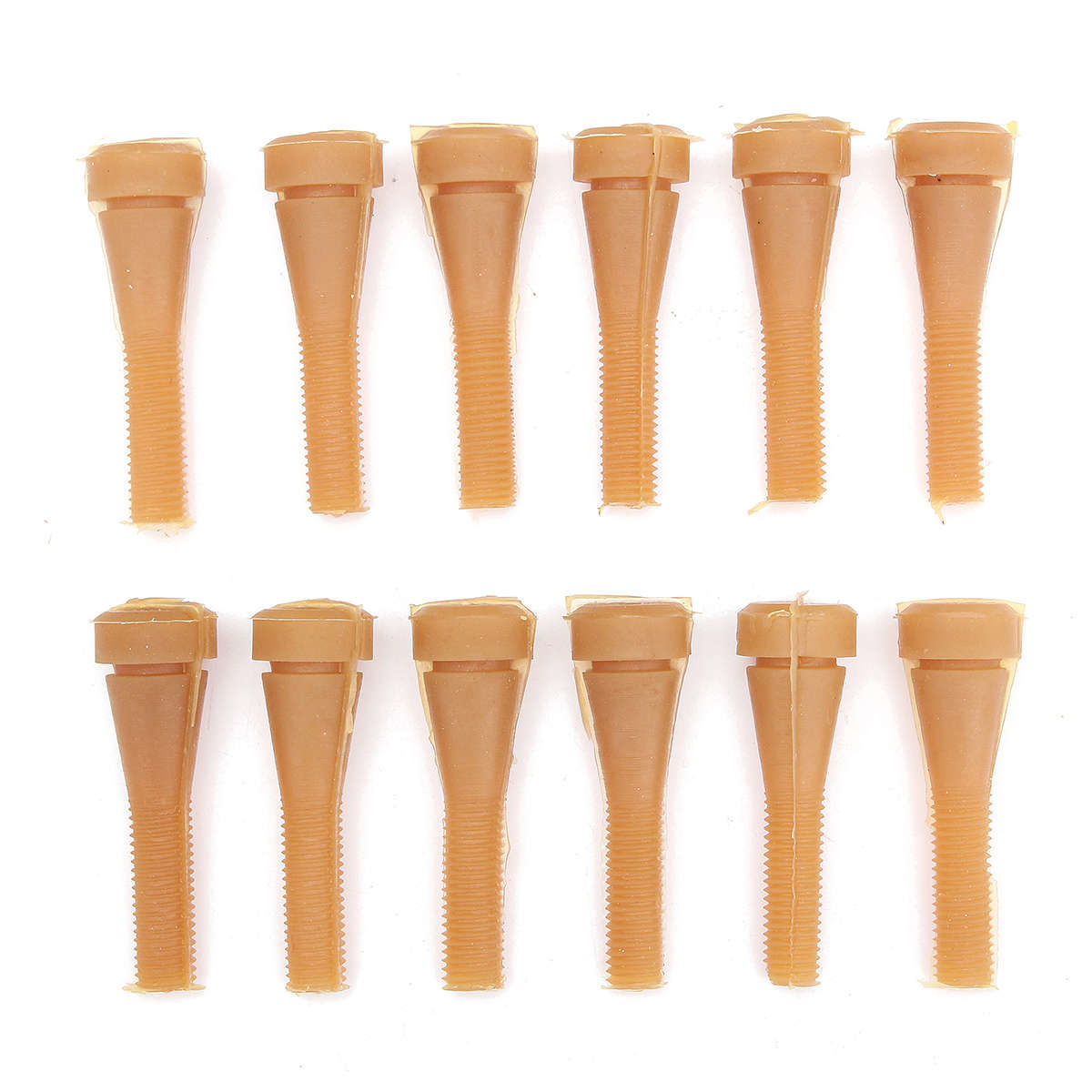 72Pcs Chicken Plucker Glue Stick Picker Poultry Fingers Duck Goose Hen Plucking Tools Kit