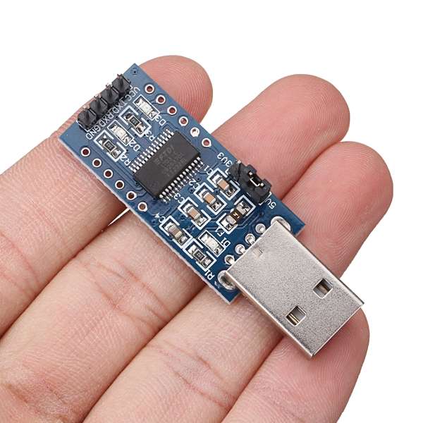 FT232 USB UART Board FT232R FT232RL To RS232 TTL Serial Module 52 x 17 x 11mm