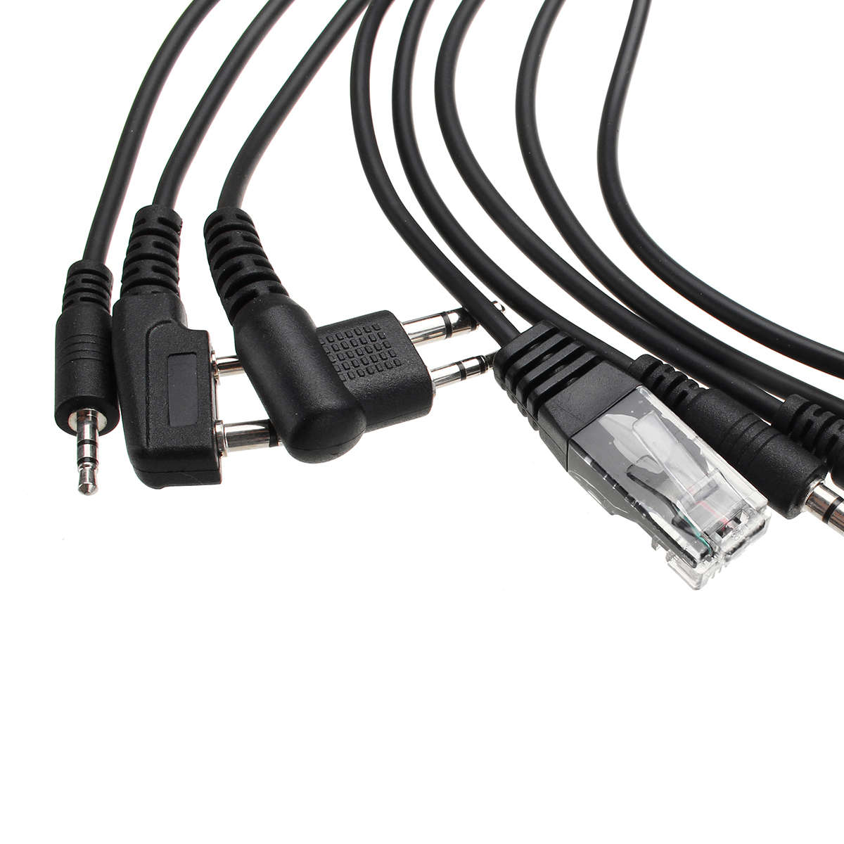 New 8 In 1 USB Programming Cable for Baofeng for Motorola for Kenwood TYT QYT Radio