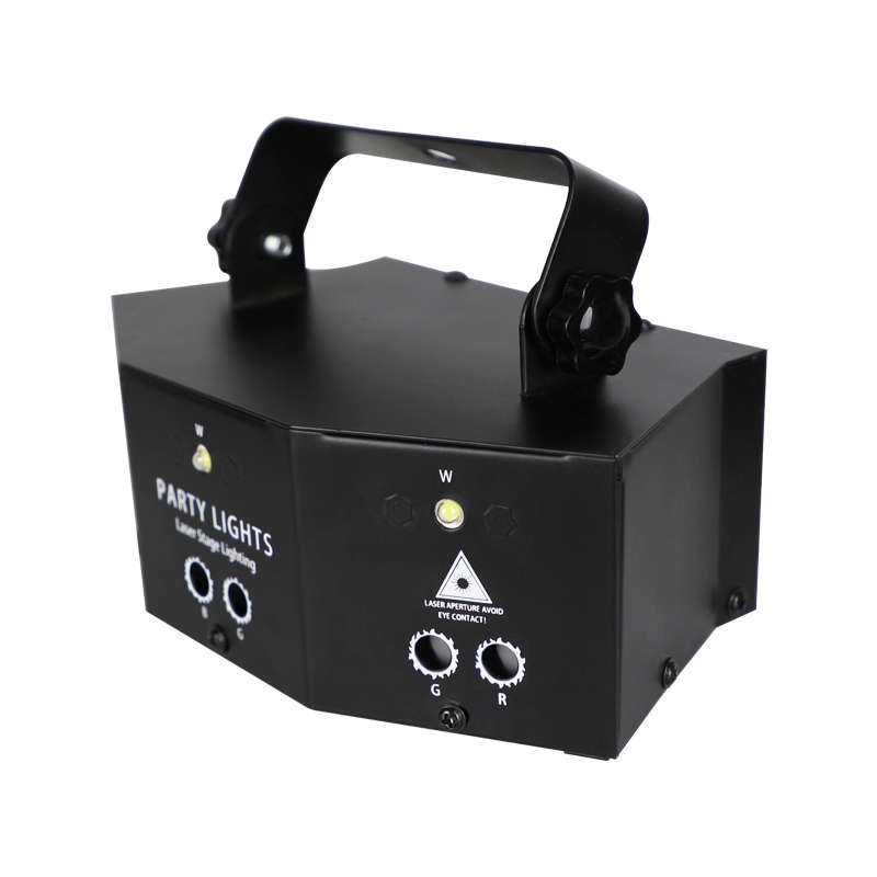 Laser LED Light Remote 9-EYE RGB DMX Projector Strobes DJ KTV Disco St