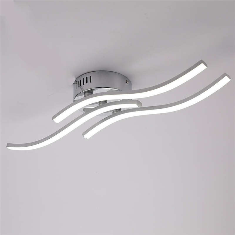 85-265V Modern Acrylic LED Ceiling Light Flush Mount Lamp Chandelier Living Room Bedroom