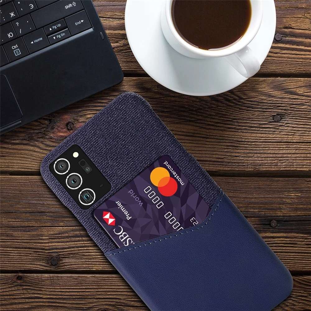 Bakeey for Samsung Galaxy Note 20 Ultra / Galaxy Note20 Ultra 5G Case Luxury PU Leather + Cloth with