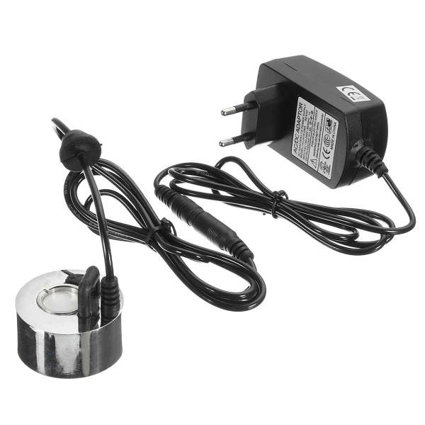 DC 24V Aluminum Mist Maker Fogger Water Fountain Fog Machine Ultrasonic Atomizer Air Humidifier