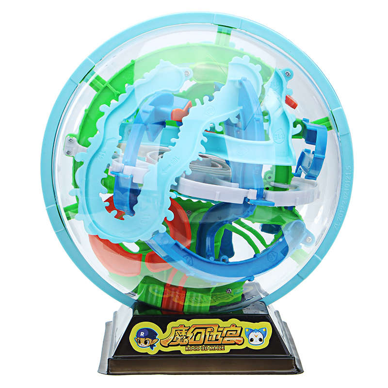 3D Magic 138 Levels Maze Rolling Ball Puzzle Game Brain Teaser Children Learning Educational Toys