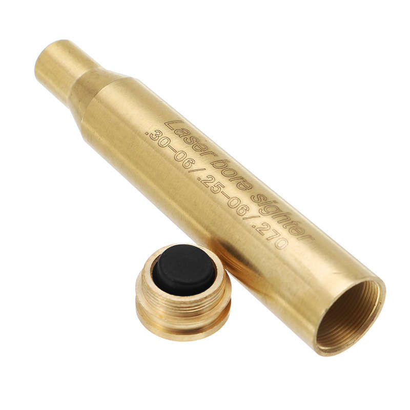 .30-06 .25-06 .270 Laser Bore Sighter Red Dot Sight Brass Cartridge Bore Sighter Caliber