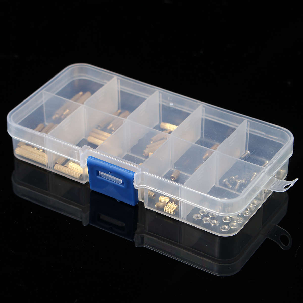 Suleve M2BT2 120Pcs M2 Brass Knurled Standoff Male Female Round Column Pillar Spacer for PCB Bo