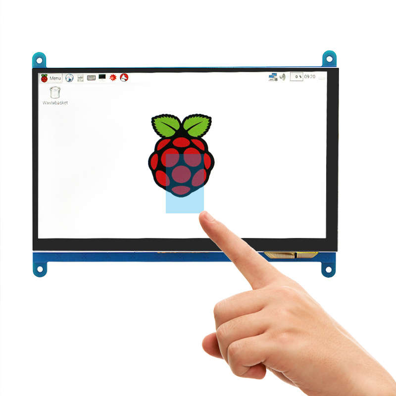 Catda Raspberry Pi 4B/3B+ 7-inch IPS HD Touch Capacitive Screen Raspberry Pi Di