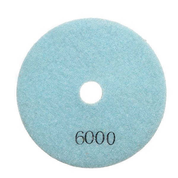 New 15pcs 4 Inch 30-6000 Grit Diamond Polishing Disc with M14 Self-adhesive Pad