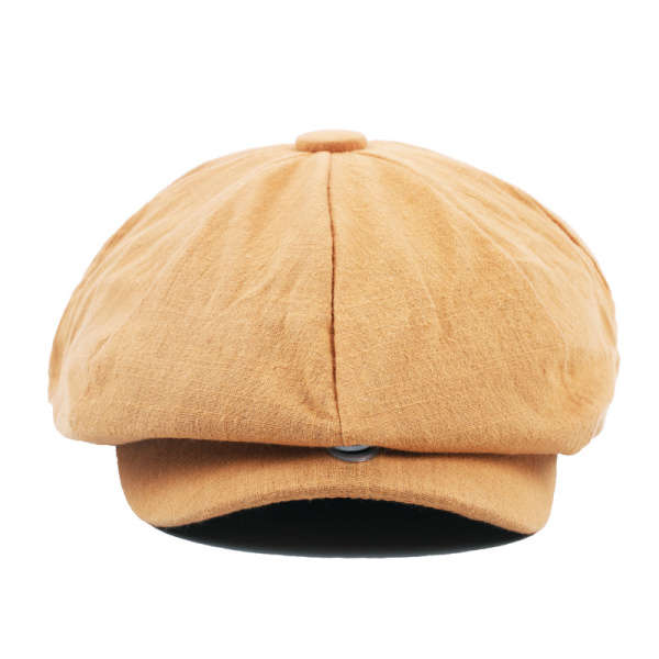 New Unisex Men Women Vintage Gentle Cotton Beret Hats Casual Solid Color Painter