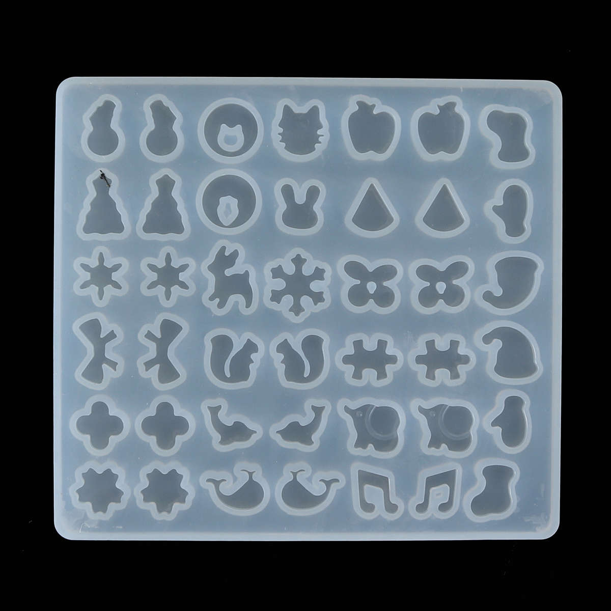 381Pcs DIY Crystal Epoxy Resin Mold Bracelet Pendant Jewelry Handmade Silicone Mold Set