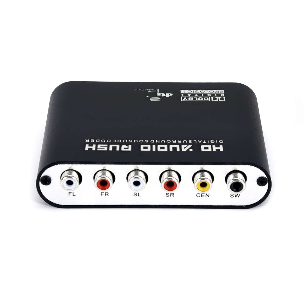 Digital to Analog 5.1 channel Stereo AC3 Audio Converter Optical SPDIF Coaxial AUX 3.5mm to 6 RCA So